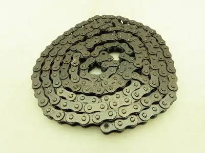 Rexnord 10B-1 Single Strand Steel #50 Riveted Roller Chain 5/8" Pitch 10'
