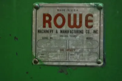 USED ROWE 40072-DSJ