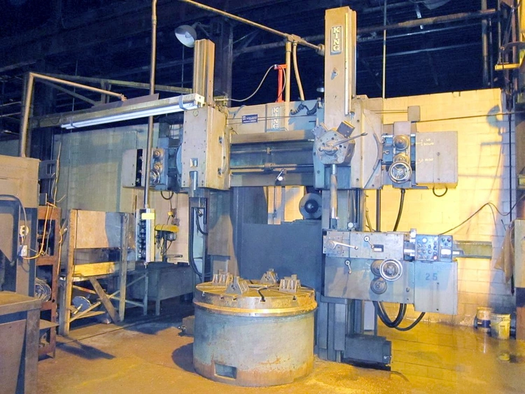 Used 1956 KING ELECTROL Vertical Boring Mills (incld VTL) Pennsylvania US | Hadanich Machine #1439241
