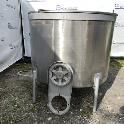 890L S/S Open Top Vertical Mixing Tank