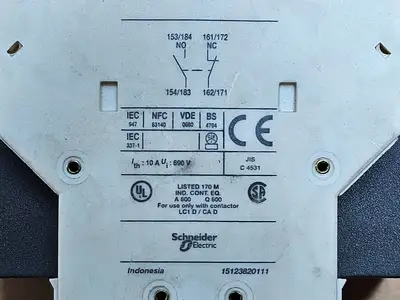 Used TELEMECANIQUE LC1D32 Switchgears British Columbia CA | Lenmark #1438533