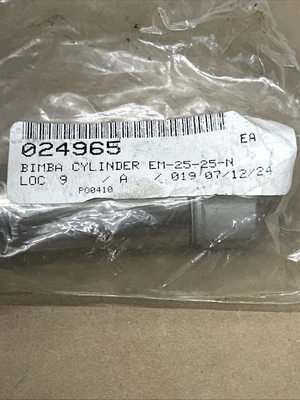 New | in-Stock Bimba Em25-25-N Cylinders Indiana US | J&J Industrial Supply #779273