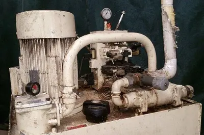 15hp Hydraulic Pump Tank Control Breitenbach Reservoir Vickers VEM Hydrotechnik