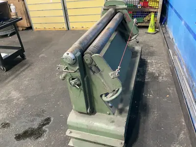 Used REED ENGINEERING CO. 450 Plate Bending Rolls including Pinch Ohio US | HGR 24 #1358605