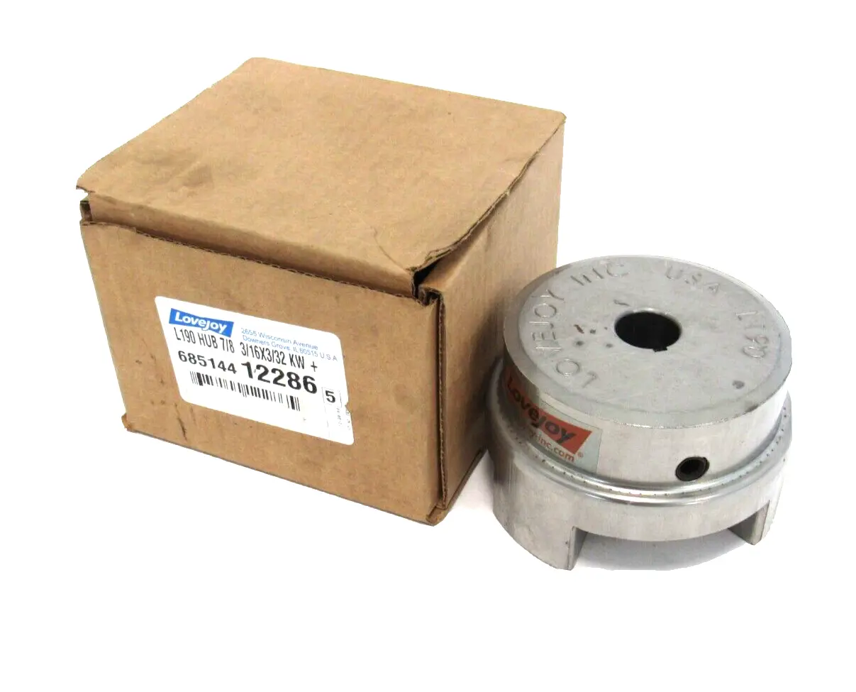 NEW LOVEJOY 68514412286 L190 HUB 7/8 3/16X3/32 KW