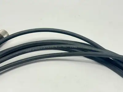 USED LUMBERG AUTOMATION DOUBLE-ENDED CONNECTION CORDSET M12 5M