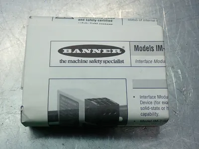 Used BANNER IMT9A Relays & Switches | HGR 24 #739816