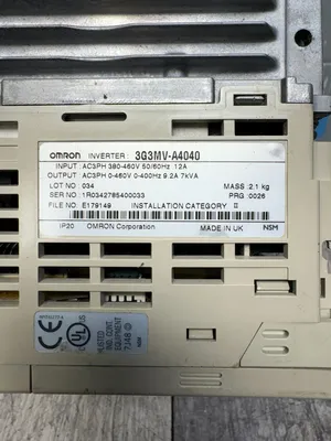 OMRON 3G3MV-A4040 Electrical/PLC/Automation | ESS Industrial Equipment Sales (8)