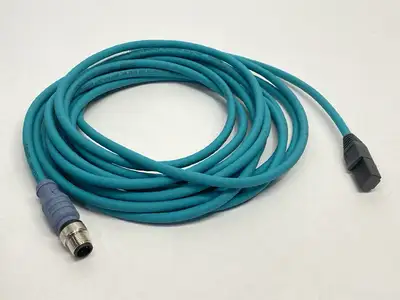 New | in-Stock Turck Ethernet Cordset Male M12 To RJ45 5m U2-22610 Cable & Wire Michigan US | Maverick Industrial Sales #1393114