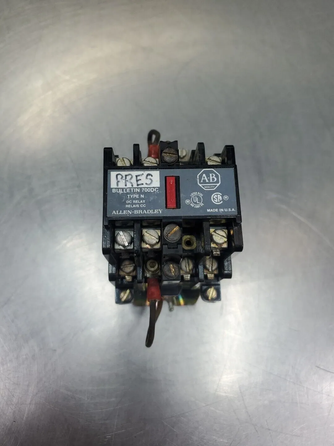 ALLEN BRADLEY 700DC-N600Z24 SERIES C DC RELAY, 24V COIL. 4C-13
