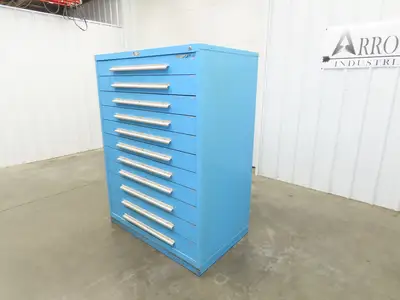 Nu-Era Modular Tool Storage Cabinet 11 Drawer 45x28x61" Stanley Vidmar