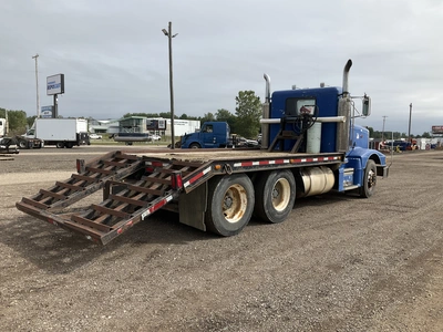 Used 1989 PETERBILT 377 Flatbed Trucks Michigan US | Miedema Asset Management Group #1455009