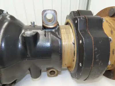 Hyster E80XN Forklift Front Dual Wheel Drive Axle Assembly 8-Lug Off E80XN