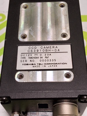 TOSHIBA CS3910BH-04 MONOCHROME CCD CAMERA TK6243A4