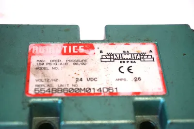 USED NUMATICS 554BB600M014D61 SOLENOID VALVE