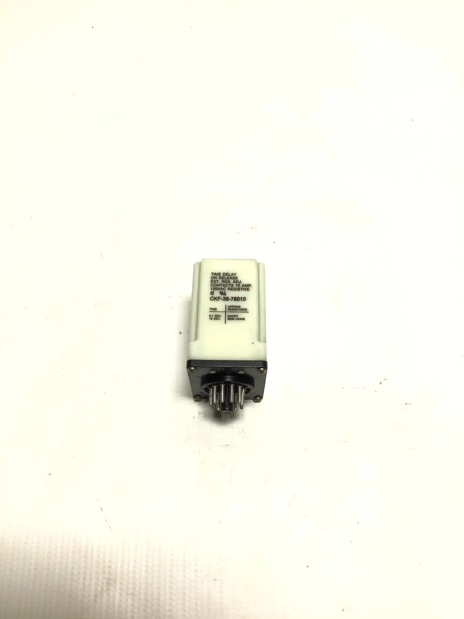 Potter & Brumfield CKF-38-78010 Time Delay Relay 120VAC On Release Industrial