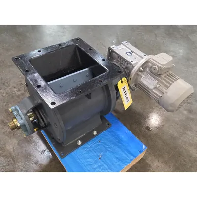 New 10" x 10" MiTeck Systems Carbon Steel Heavy Duty Rotary Airlock Valve