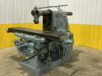 #4 KEARNEY & TRECKER MILWAUKEE MODEL 4CK HORIZONTAL MILLING MACHINE: YOBRO #23955
