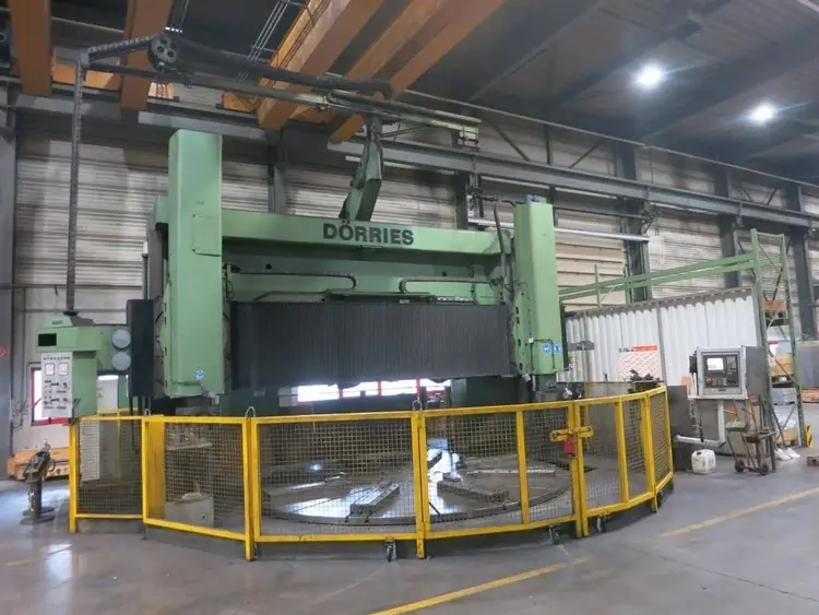 Used 1972 DORRIES SD 500/6100 Vertical Boring Mills (incld VTL) Georgia US | Shub Machinery #162225