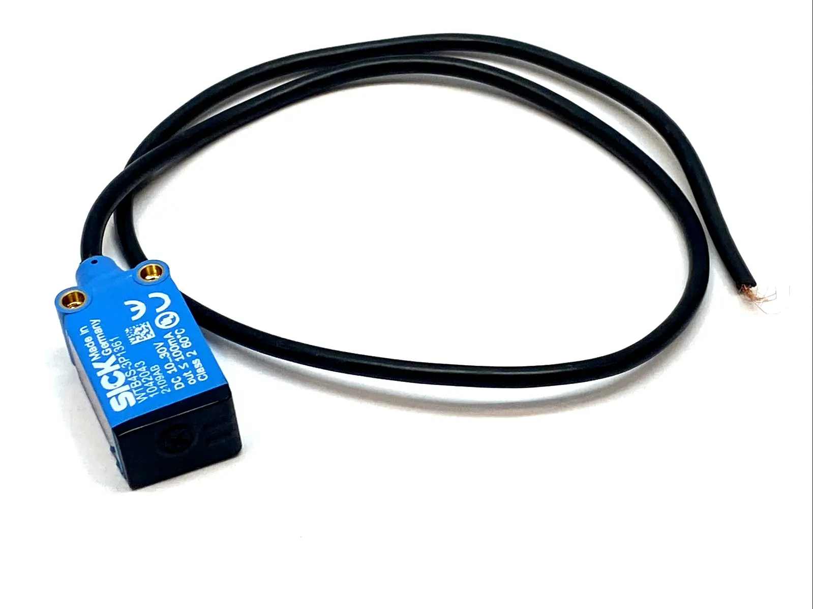 USED SICK PROXIMITY SENSOR BACKGROUND SUPPRESSION WTB4S-3P1361 CUT CABLE
