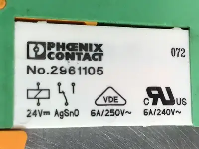 USED Phoenix Contact Socket and Relay