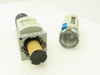 Festo MS6-LFR-3/8-D7-E-R-M-AS Regulator Filter Gauge 300/180 psi 3/8" NPT