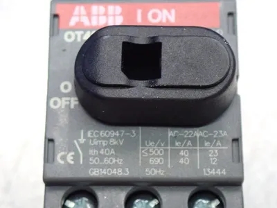 New | in-Stock ABB OT40F3 Relays & Switches | HGR 24 #739543