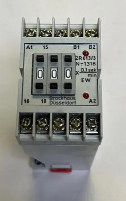 Used BROCKHAUS DUSSELDORF ZR613/3N-1318 Counters/Timers Ohio US | Surplus Asset Holdings #1246513
