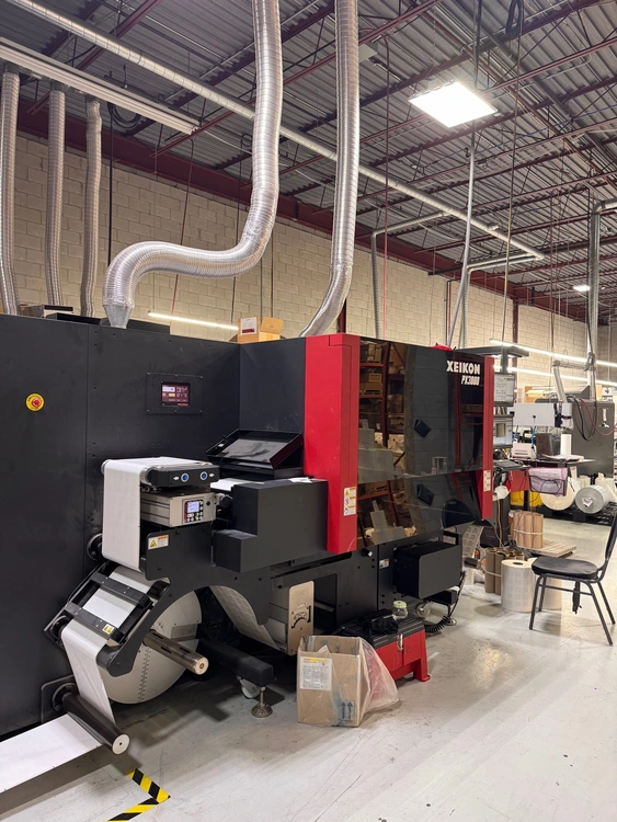 2019 XEIKON PX3000 Label Press | Pressroom Solutions LLC