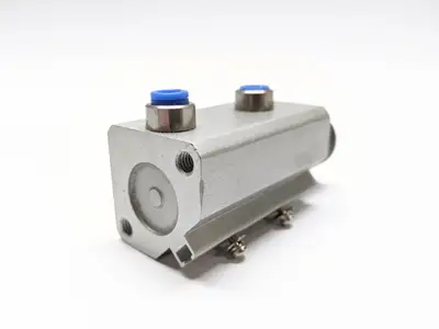 RSDQA20F-20D | SMC  Pneumatic Cylinder Stopper 145PSI - Used