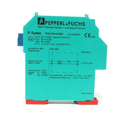 NEW PEPPERL+FUCHS KCD0-SD-EX1.1245 SOLENOID DRIVER 233601 KCD0SDEX11245