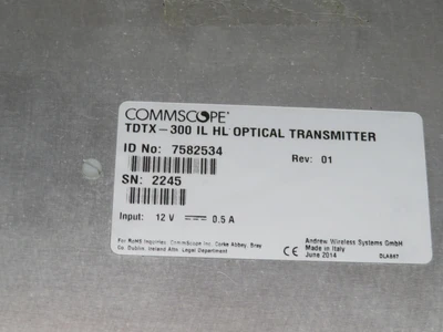 Used COMMSCOPE _UNKNOWN_ Network Cards | OCO Industrial #1620389