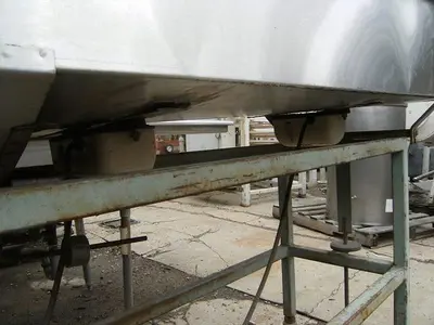 Table, S/st, Bin, Agit, 24" x 60", C/st Frame #S740340