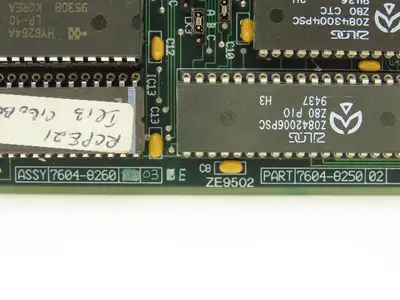 PressTech Controls 7604-825Z-02 EM5 PCL | 7604-8260 | 7604-8250 Circuit Board