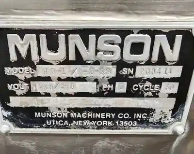 USED MUNSON HD-1