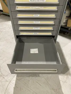 Used Lyon 9 Drawer Modular Cabinet Cabinets Michigan US | Maverick Industrial Sales #1507230