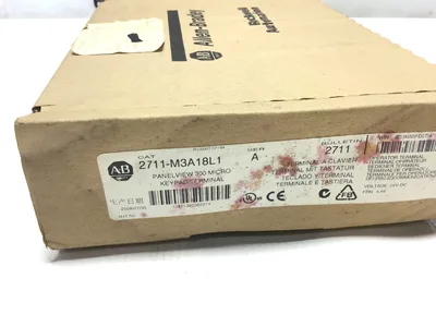 Allen Bradley 2711-M3A18L1 Panelview 300 Micro Keypad Terminal 24VDC 2.5W