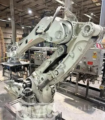 Used 2003 HAMER MODEL 2080 FORM FILL SEAL BAGGER WITH ROBOT STACKER Baggers CA | CAROLINA MACHINERY SALES #1371340