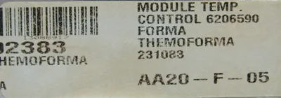 NEW FORMA SCIENTIFIC CH/P TEMPERATURE CONTROL CHP 6206590 231083
