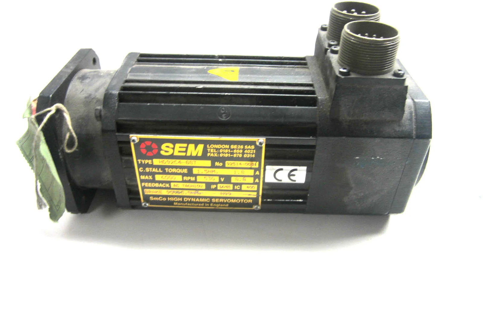 NEW SEM HD92C4-88T SERVO MOTOR HD924C488T