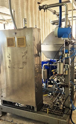 Alfa-Laval CLARA 200 hermetic clarifier module, 316SS.