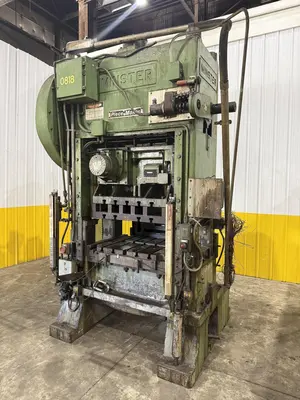 100 TON MINSTER P2-100-42 PIECE MAKER STRAIGHT SIDE SSDC HIGH SPEED PRESS 6" STROKE: YOBRO #23916