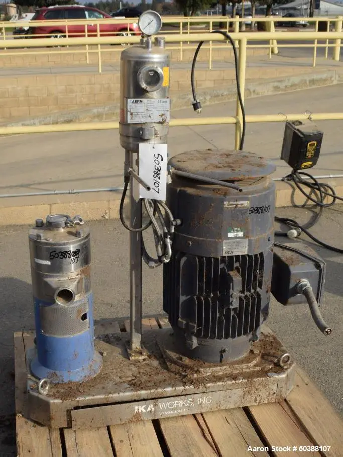 Used IKA WORKS DR 2000/10 Colloid Mills Illinois US | Aaron Equipment #85728
