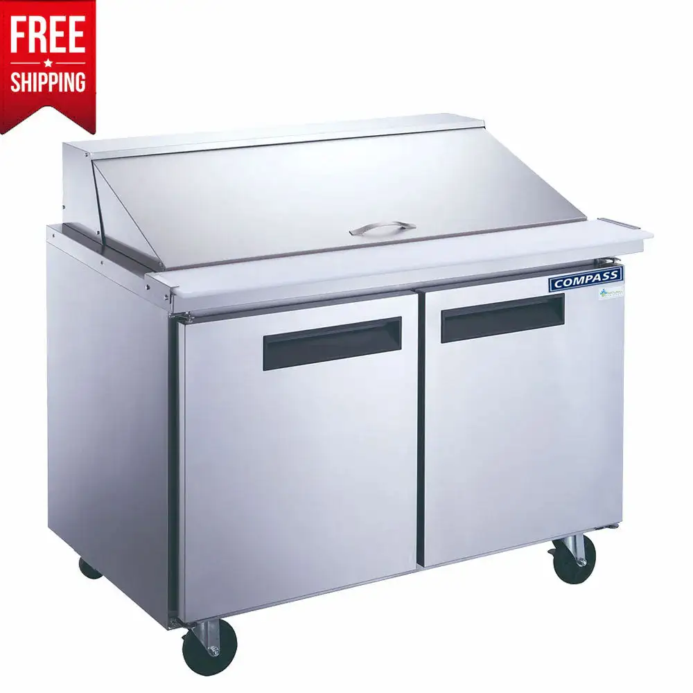 Compass PLG-1A-SC196 48" Mega Top Sandwich/Salad Prep Table