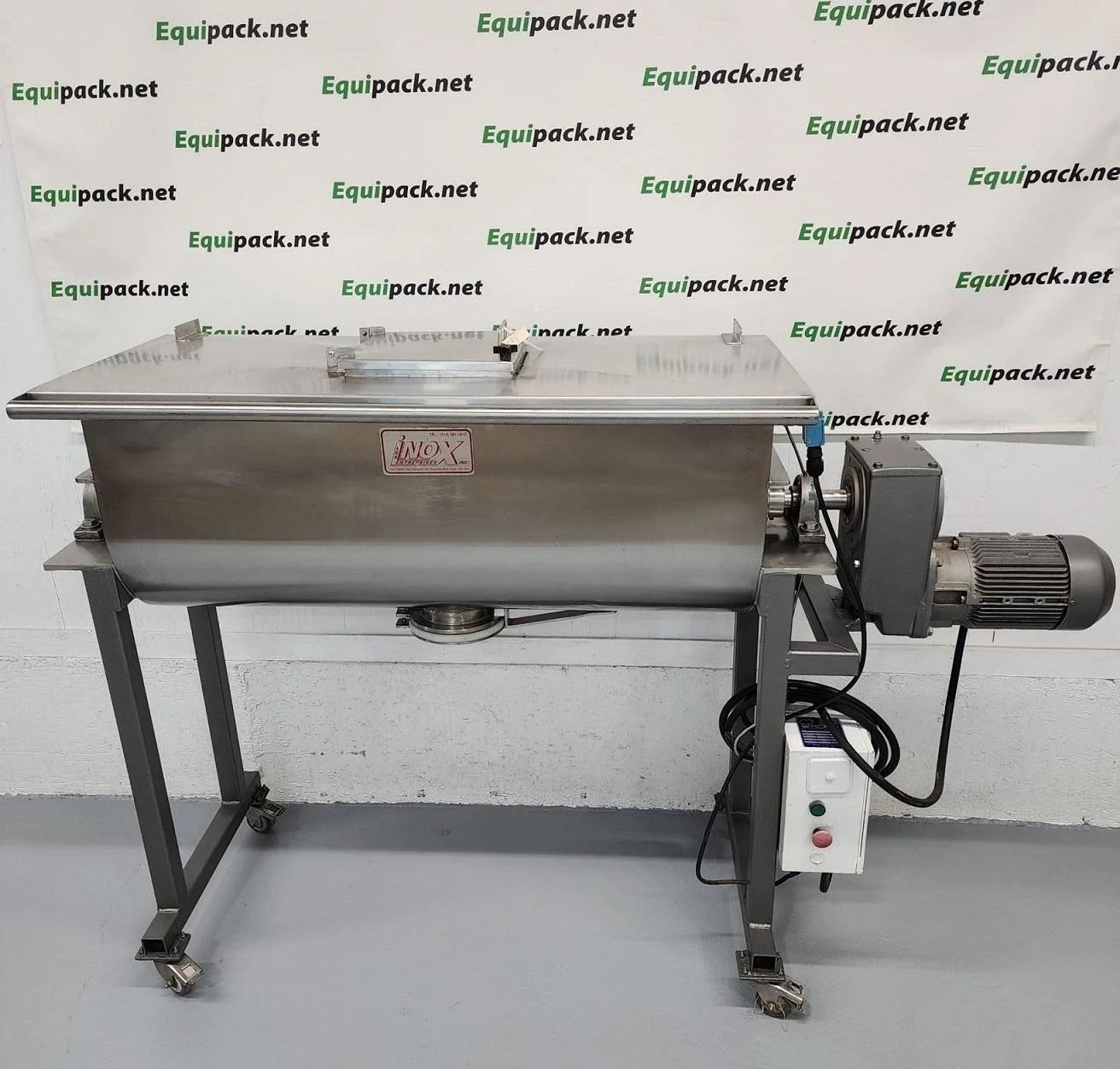 Horizontal Ribbon Mixer 52 Gal INOX.  # 49876