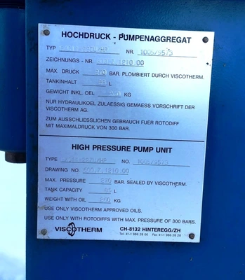 (2) Humboldt/Centrisys S 2-11 decanter centrifuges, 316 SS.