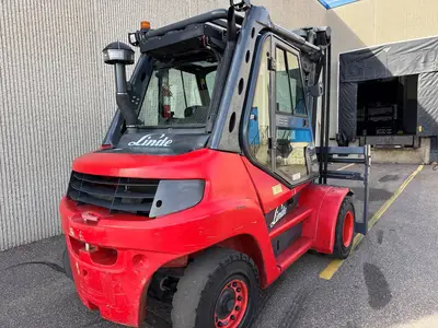Used 2012 LINDE H80D Internal Combustion Forklifts: Pneumatic Tire Minnesota US | Birnstengel Equipment #1554083