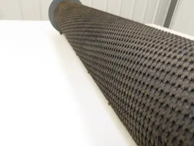 Intelligrated 27" Conveyor Grip Top Infeed Pulley 4-1/2"x 25"W 1-7/16" Shaft