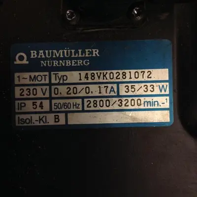 USED BAUMULLER DSO 100-L25-UL