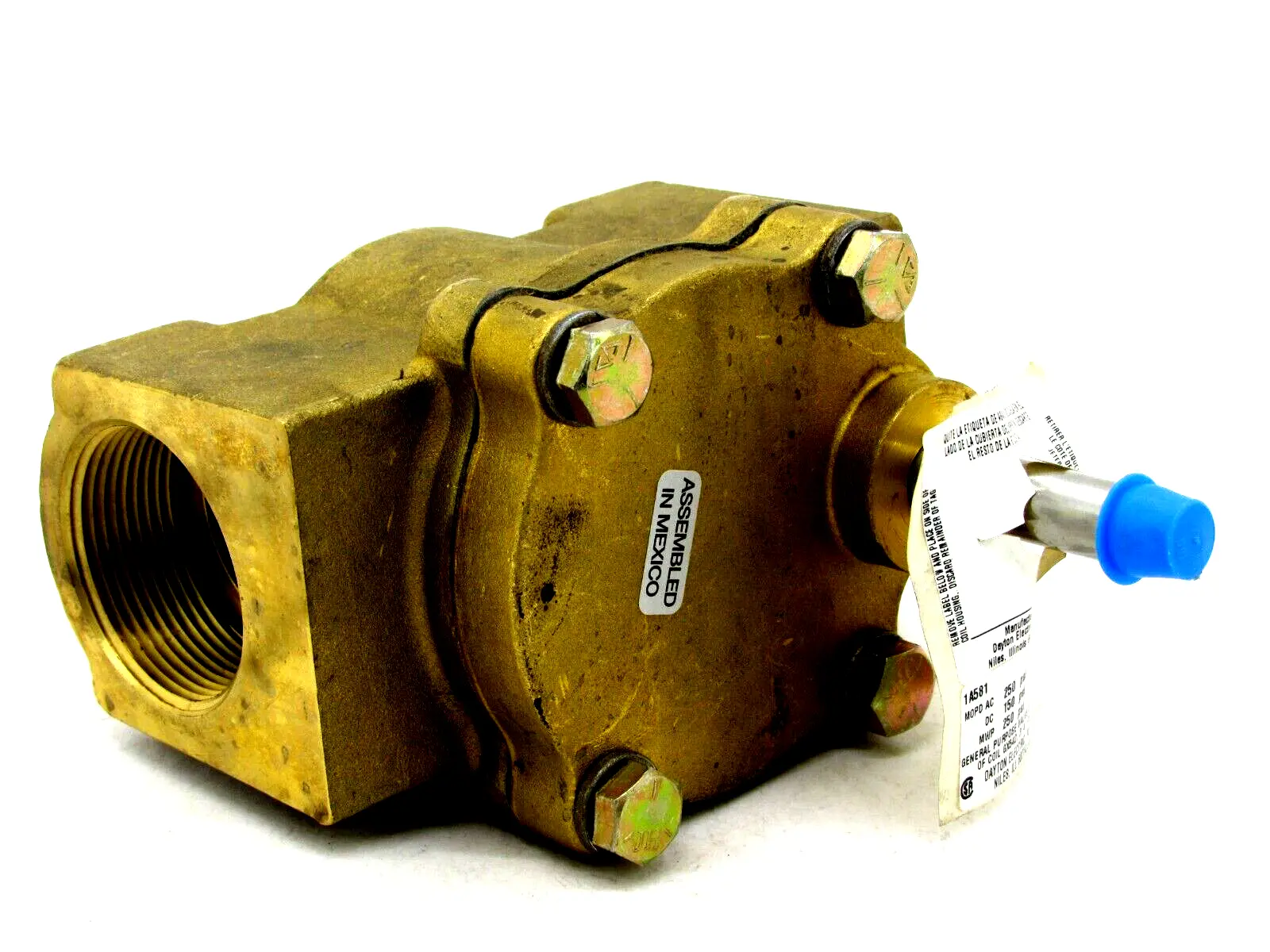 NEW DAYTON ELECTRIC 1A581 SOLENOID VALVE